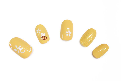 胡粉ネイルあめちゃんシリーズ