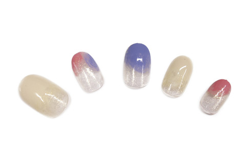 胡粉ネイルあめちゃんシリーズ