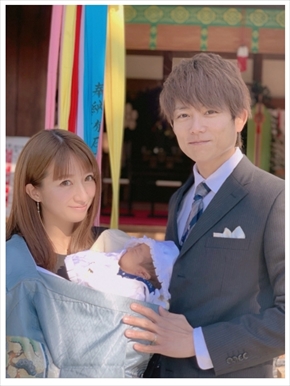 杉浦太陽 辻希美 幸空 ハーフバースデー お宮参り