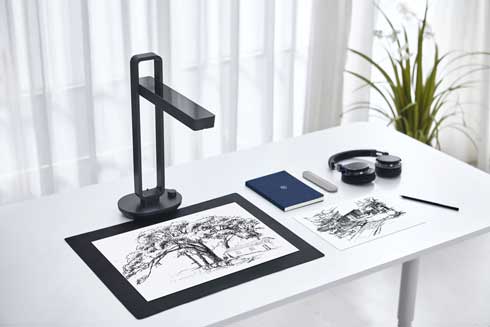 LEDデスクライト スキャナー Aura  オーラ 先行予約 クラウドファンディング Makuake