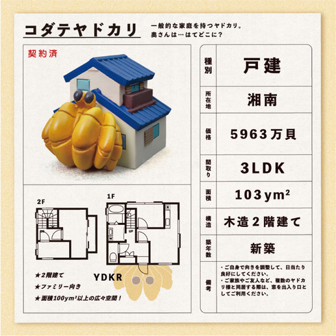 ヤドカリ物件09