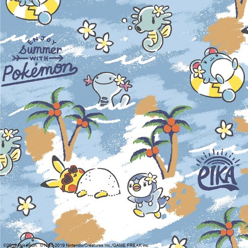 イッツデモのポケモングッズに夏を感じる ピカチュウとみず