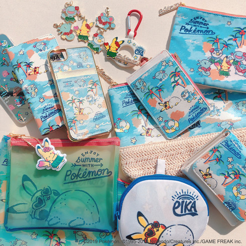 イッツデモのポケモングッズに夏を感じる ピカチュウとみず