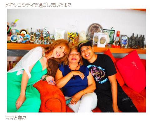 IVAN メキシコ 家族 帰省