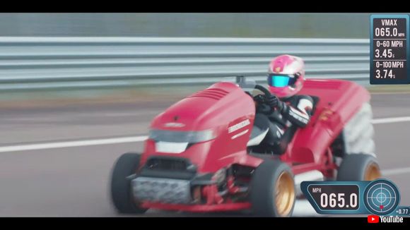 ホンダ 芝刈り機 魔改造 ギネス世界記録