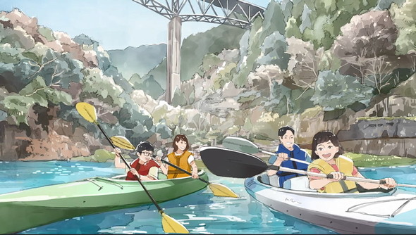 中条あやみ アニメCM JR西日本
