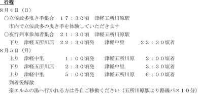 津軽鉄道 夜行列車 日本旅行