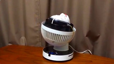 能面をつけたサーキュレーター
