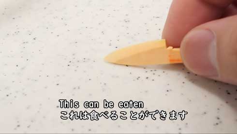 圧倒的不審者の極み 偽装卵 ミニチュア 包丁 ナイフ 制作 食品添加物 ナタデココ 食物繊維 YouTube