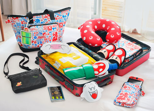 スーパーマリオ トラベルグッズ 新商品 任天堂 キャラクター グッズ 旅行 用品