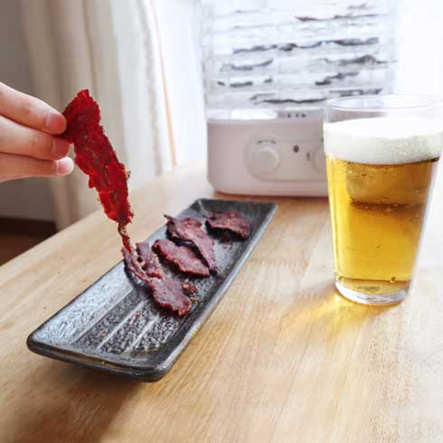 自家製ジャーキーメーカー ビーフジャーキー ドライフルーツ 食品乾燥機 サンコー