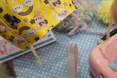 おもちゃショー ミシン 毛糸