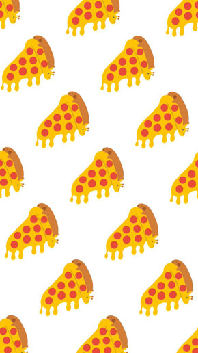 唐辛子 みせかけて ハブ対マングース 柄 壁紙 イラスト shimizu だまし絵 デザイン