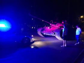 ポーランド 戦車 暴走 飲酒運転