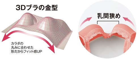 ディノスセシール洗濯機で洗えるブラ