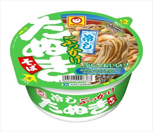 冷しぶっかけたぬきそば