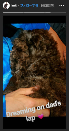 Koki 木村拓哉 キムタク 工藤静香 インスタ Instagram