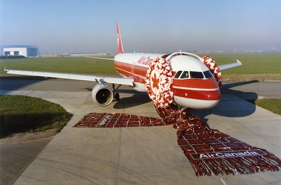 エアカナダ 飛行機 かわいい マフラー イヤーマフ