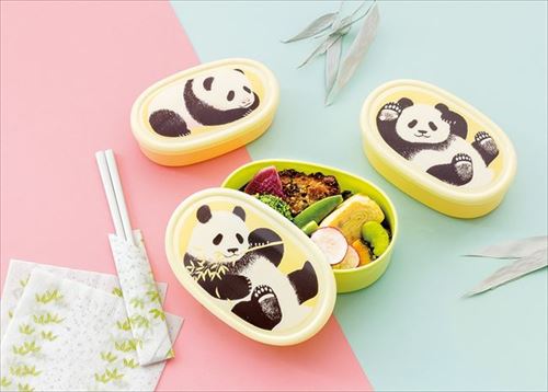 パンダのランチボックスセット