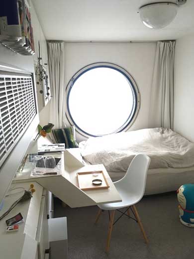 中銀カプセルタワー 銀座 黒川紀章 部屋 暮らし 報告 レポ 雨漏り