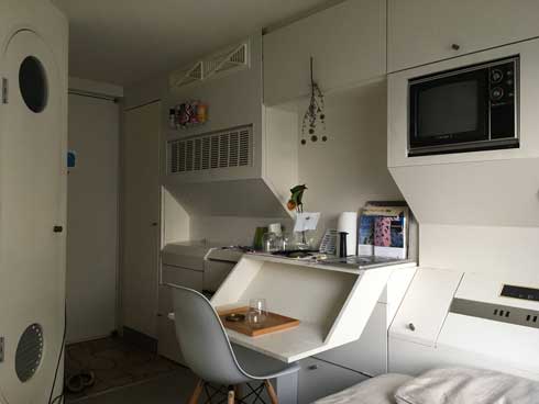 中銀カプセルタワー 銀座 黒川紀章 部屋 暮らし 報告 レポ 雨漏り