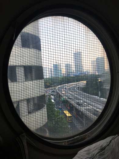 中銀カプセルタワー 銀座 黒川紀章 部屋 暮らし 報告 レポ 雨漏り