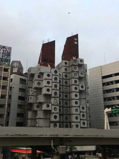 中銀カプセルタワー 銀座 黒川紀章 部屋 暮らし 報告 レポ 雨漏り