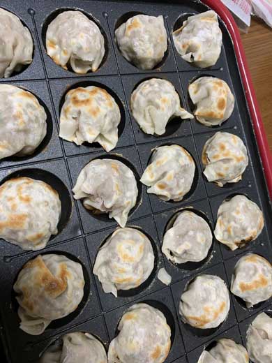 たこ焼き器 シュウマイ 焼き 調理 方法