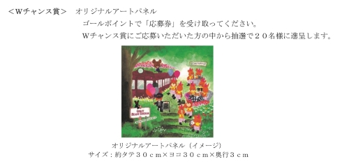 くまのがっこう×阪急電鉄コラボスタンプラリーオリジナルアートパネル