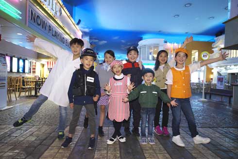 キッザニア東京 夏休み 南極研究所 宇宙 水再生研究所 食器用洗剤研究所