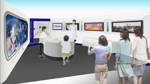 キッザニア東京 夏休み 南極研究所 宇宙 水再生研究所 食器用洗剤研究所