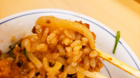 カレーうどんカツ丼