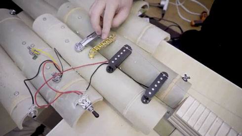 流しそうめんギター