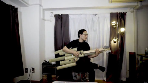 流しそうめんギター