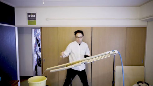 流しそうめんギター