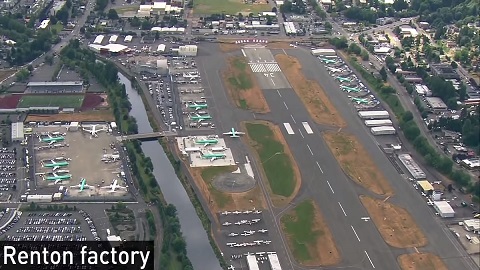 ボーイング737 駐車場 墜落事故 運航禁止