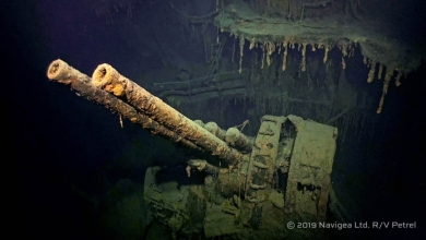 摩耶 沈潜捜索 日本海軍 戦艦 RV/Petrel