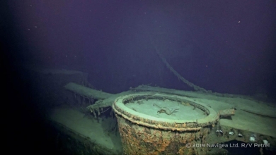 摩耶 沈潜捜索 日本海軍 戦艦 RV/Petrel