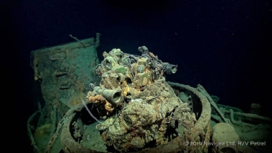 摩耶 沈潜捜索 日本海軍 戦艦 RV/Petrel