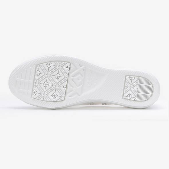 「オールスター ライト  クリアマテリアル HI」ホワイトロゴ部分