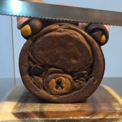 ネコバス パン 切る となりのトトロ イラスト かわいい