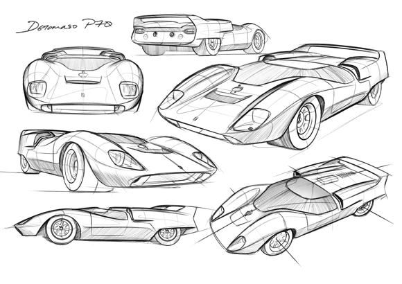 デ・トマソ パンテーラ P72 スーパーカー グッド・ウッド・フェスティバル