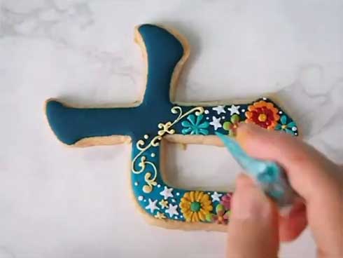 七夕 アイシングクッキー 上岡麻美 お菓子 デザイン 綺麗