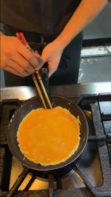 誰でも キレイにできる オムレツ 作り方 調理 料理