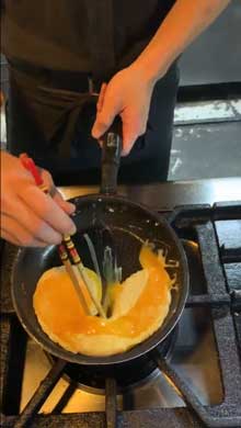 誰でも キレイにできる オムレツ 作り方 調理 料理