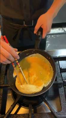 誰でも キレイにできる オムレツ 作り方 調理 料理