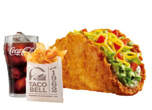Taco Bell タコベル ネイキッドチキンタコ タコス 最強チキン チャレンジ