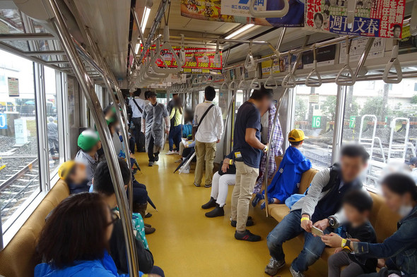 車両洗浄乗車体験