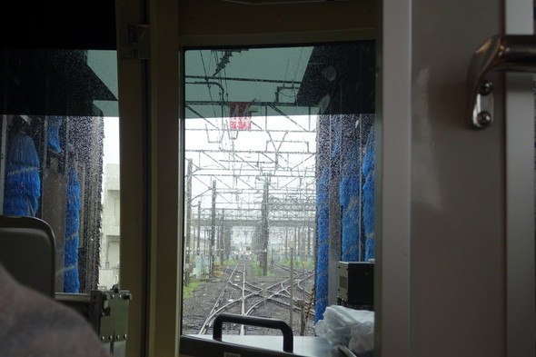 車両洗浄乗車体験