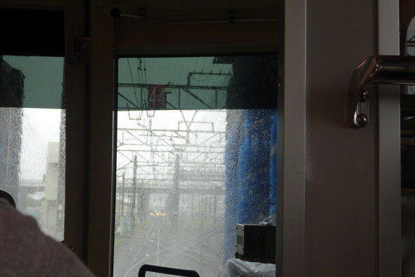 車両洗浄乗車体験